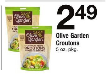 ACME Olive garden croutons offer