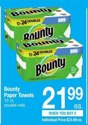 ACME Bounty paper towels offer