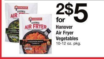 ACME Hanover air fryer vegetables offer