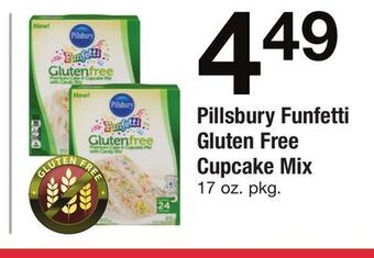 ACME Pillsbury funfetti gluten free cupcake mix offer