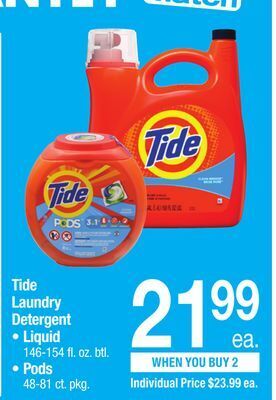 ACME Tide laundry detergent offer