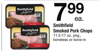 ACME Smithfield smoked pork chops offer