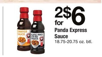 ACME Panda express sauce offer