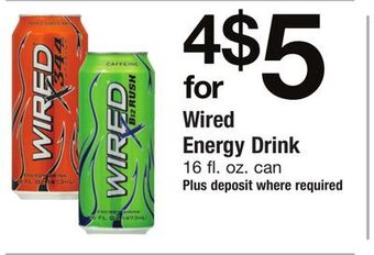 ACME Wired energy drink offer