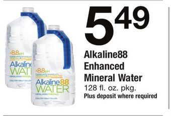 ACME Alkaline88 enhanced mineral water offer