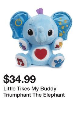 Kmart Little tikes my buddy triumphant the elephant offer