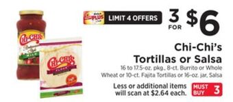 ShopRite Tortillas or salsa offer