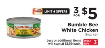 ShopRite White chicken offer