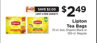 ShopRite Tea bags offer