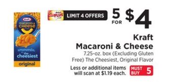ShopRite Macaroni & cheese offer