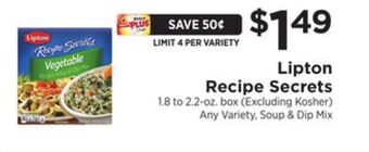 ShopRite Recipe secrets offer