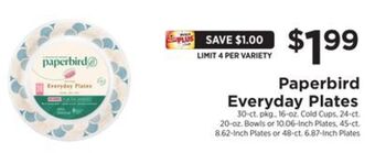 ShopRite Everyday plates offer
