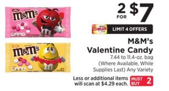 ShopRite Valentine candy offer