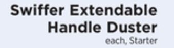 ShopRite Extendable handle duster offer