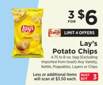 ShopRite Potato chips offer