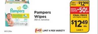 ShopRite Wipes offer