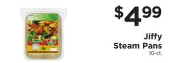 ShopRite Steam pans offer