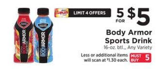 ShopRite Sports drink offer