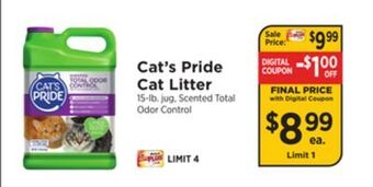 ShopRite Cat litter offer