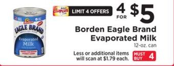 ShopRite Evaporated milk offer