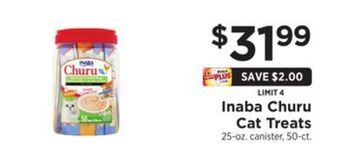 ShopRite Churu cat treats offer