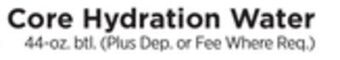 ShopRite Hydration water offer