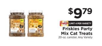 ShopRite Party mix cat treats offer