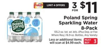 ShopRite Sparkling water 8-pack offer