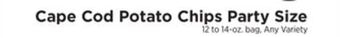 ShopRite Potato chips party size offer
