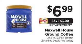 ShopRite Ground coffee offer