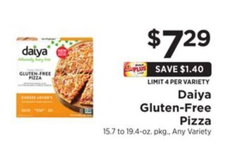 ShopRite Gluten-free pizza offer