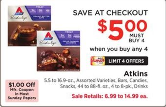 ShopRite Atkins offer