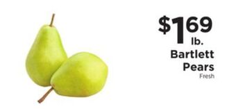 ShopRite Bartlett pears offer