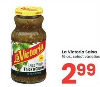Albertsons La victoria salsa offer