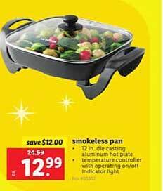 Lidl Smokeless pan offer