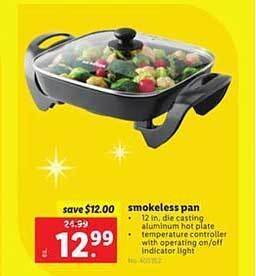 Lidl Smokeless pan offer