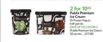 Publix Publix premium ice cream offer