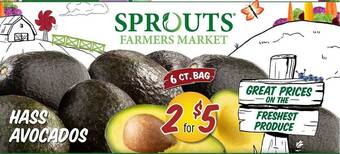 Sprouts Farmers Market Hass avocados offer