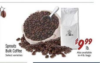 Sprouts Farmers Market Sprouts bulk coffee offer