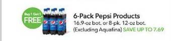 Publix 6-pack pepsi products offer