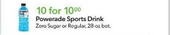 Publix Powerade sports drink offer