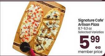 Albertsons Signature cafe artisan pizza offer
