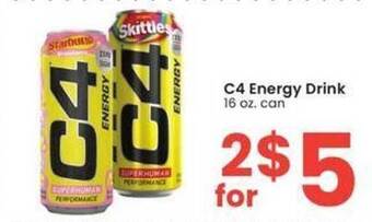 Albertsons C4 energy drink offer