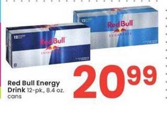 Albertsons Red bull energy drink offer