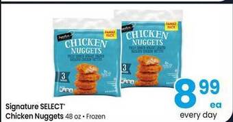 Albertsons Signature select chicken nuggets offer