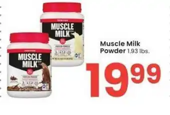 Albertsons Muscle milk powder offer
