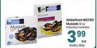 Albertsons Waterfront bistro mussels offer