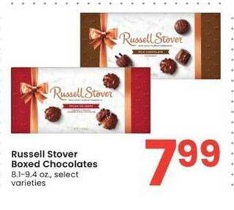 Albertsons Russell stover boxed chocolates offer
