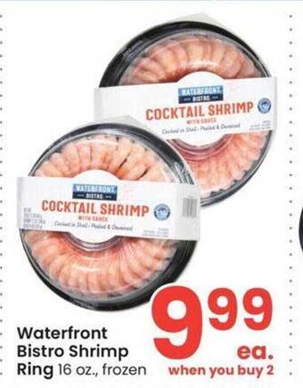 Albertsons Waterfront bistro shrimp ring offer