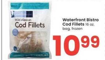 Albertsons Waterfront bistro cod fillets offer